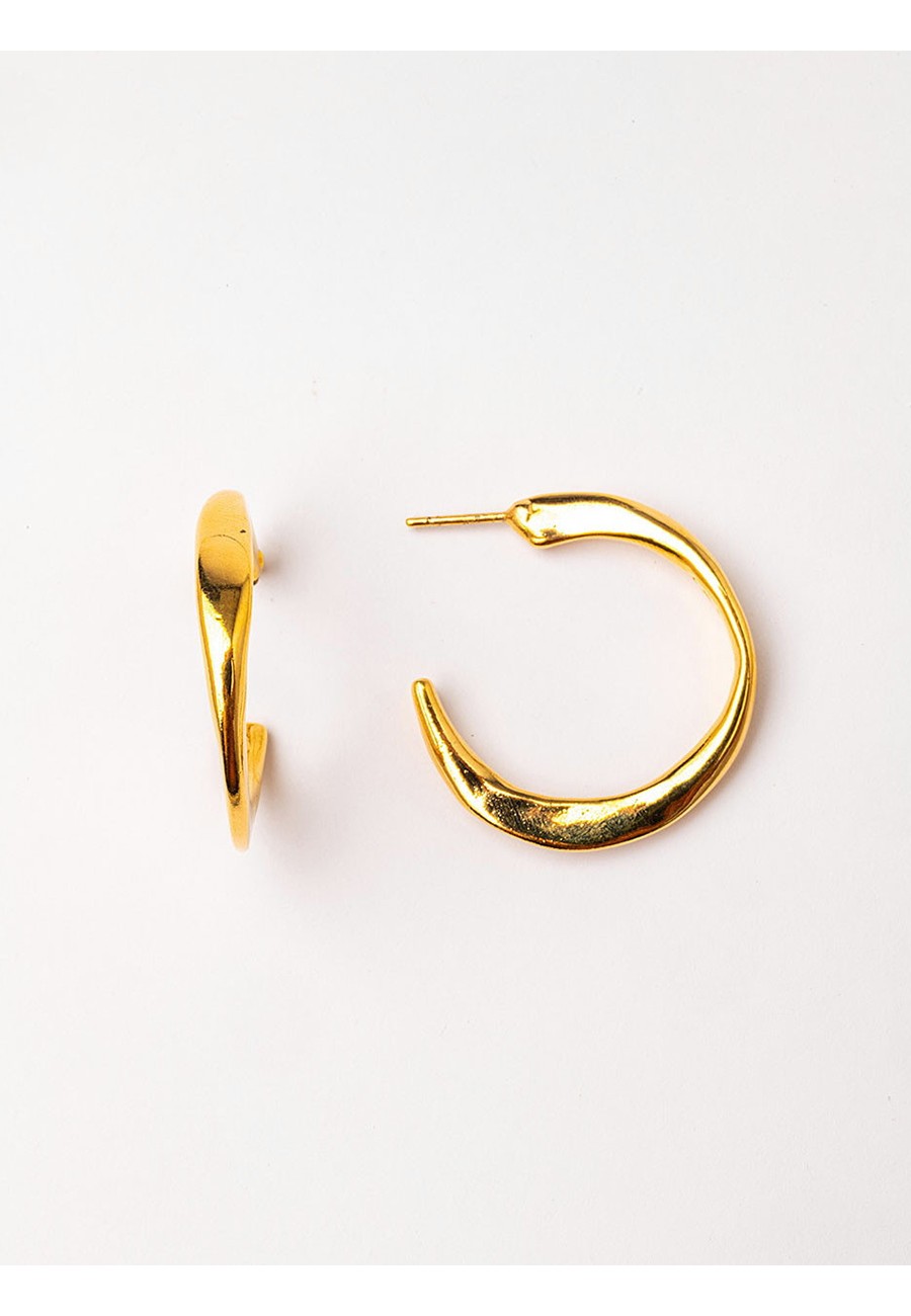 PENDIENTES BAÑO ORO