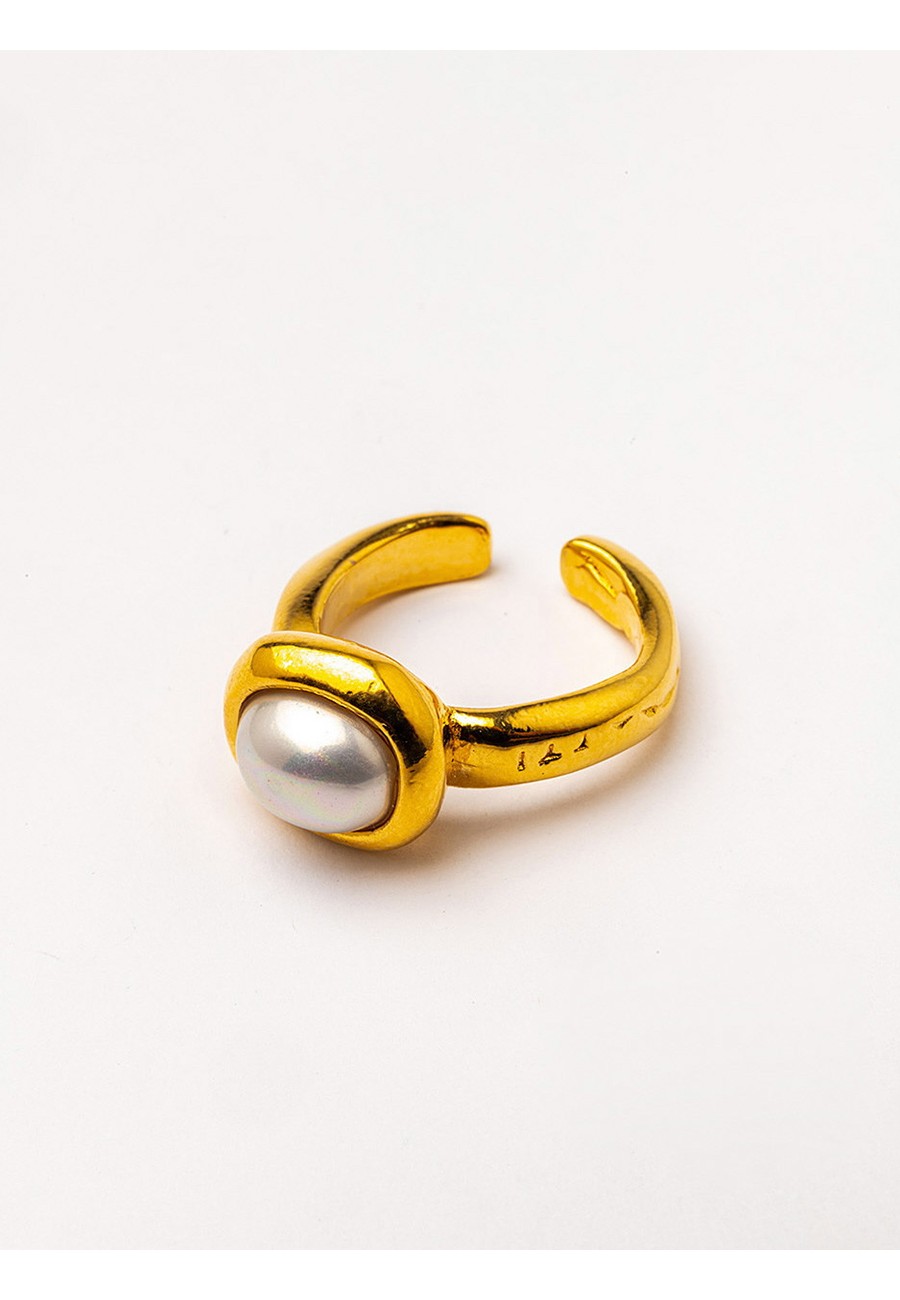 ANILLO AJUSTABLE BAÑO ORO...