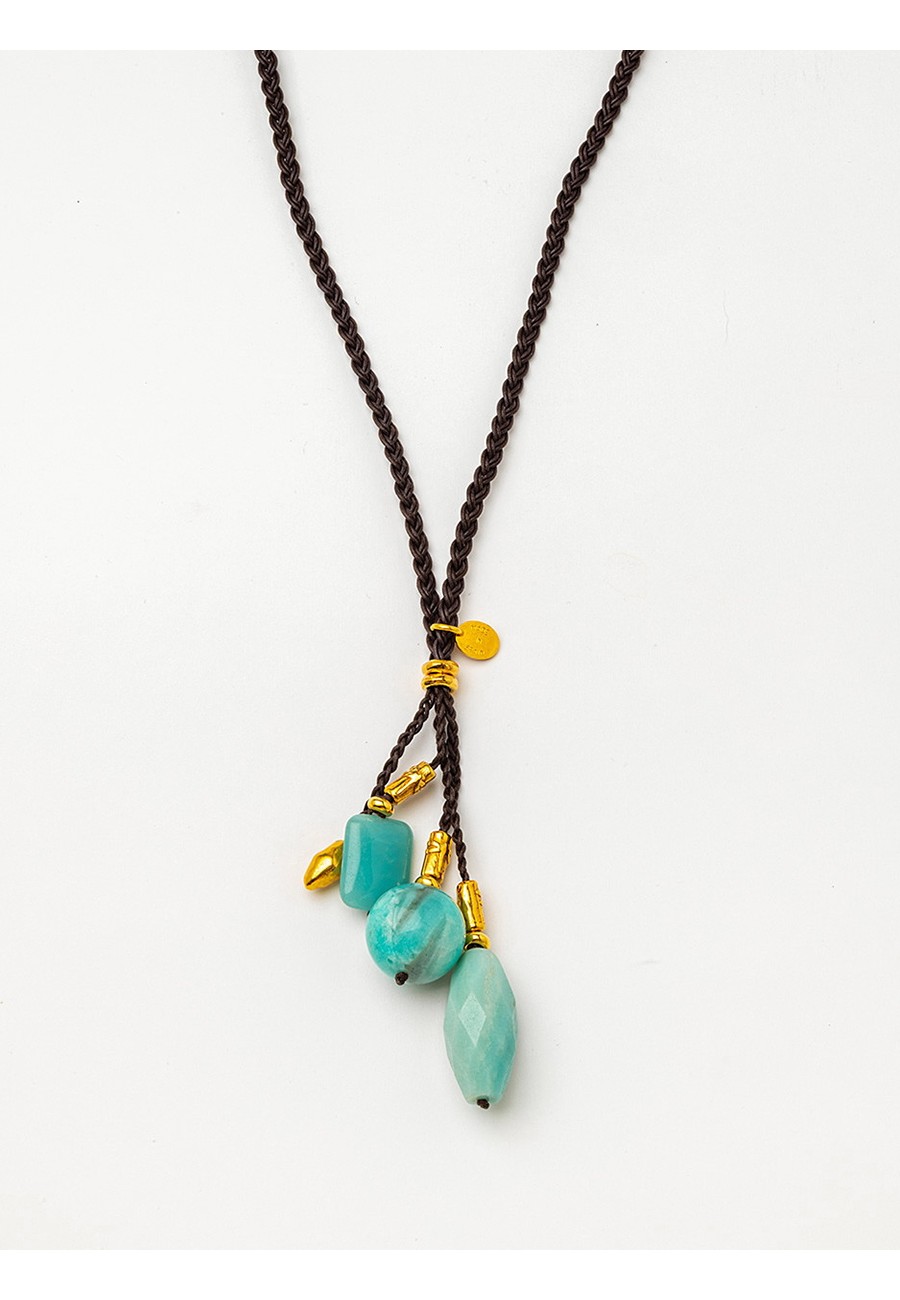 COLLAR LARGO TRENZADO A...