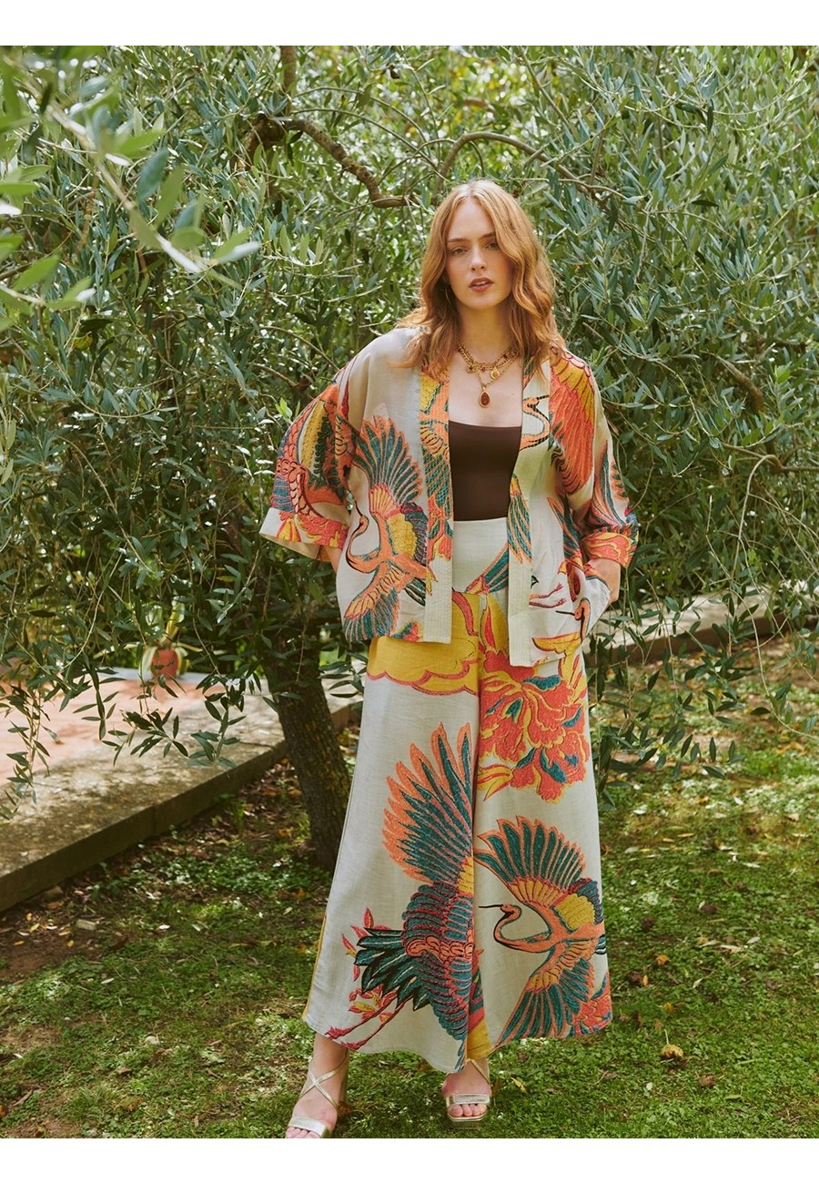 CRANE STONE PALAZZO PANTS