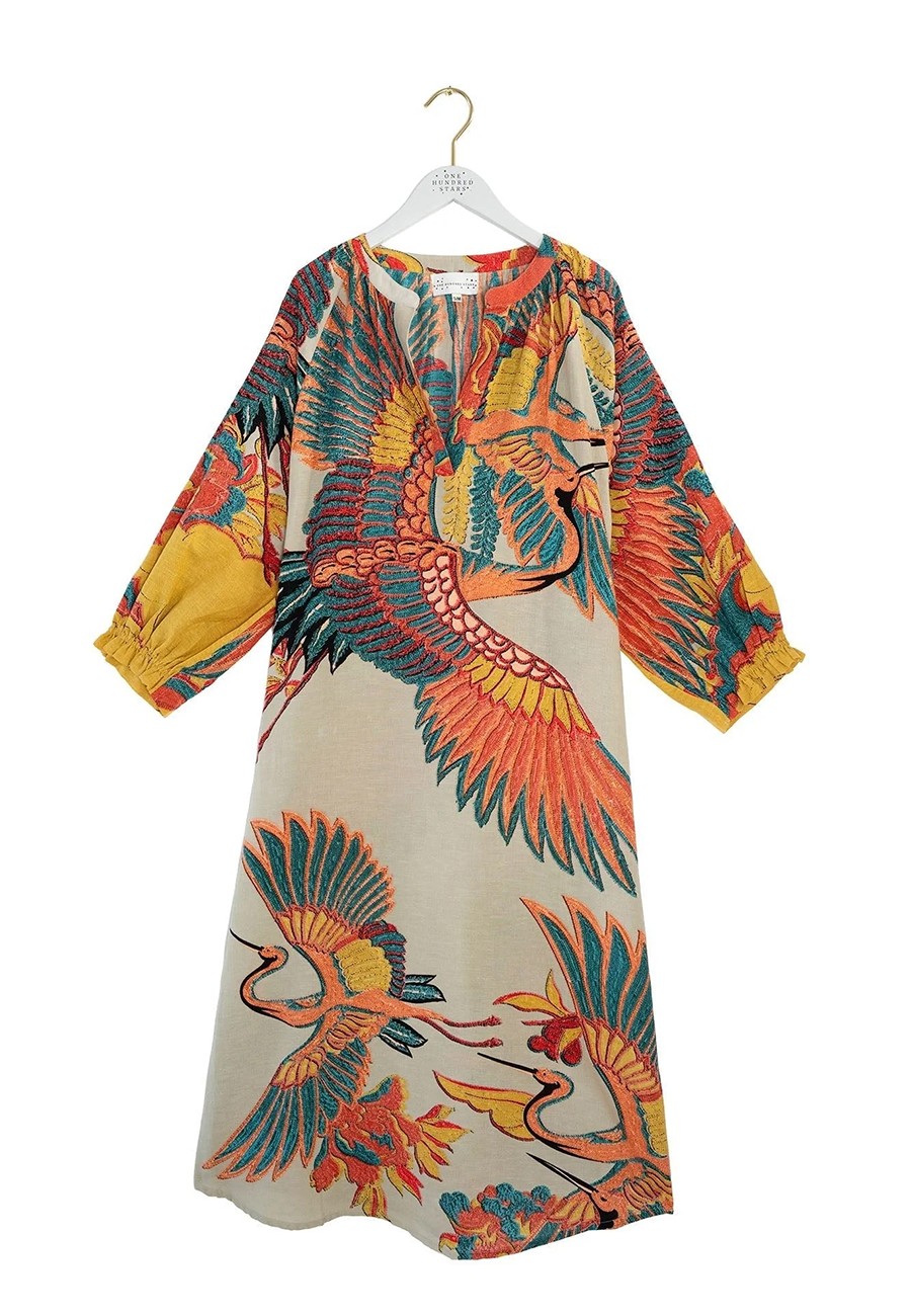 CRANE STONE RAGLAN DRESS