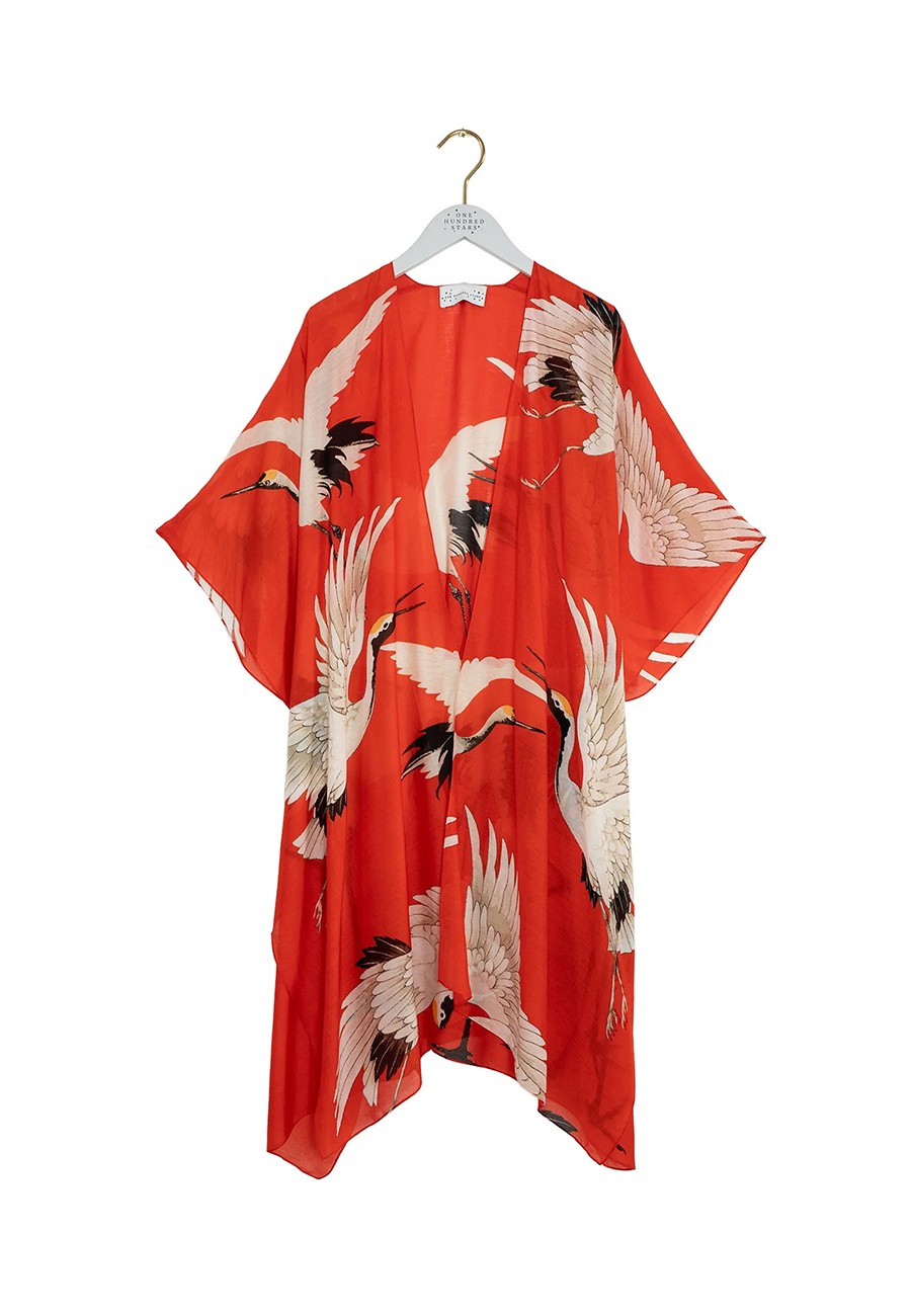 STORK SCARLET THROWOVER