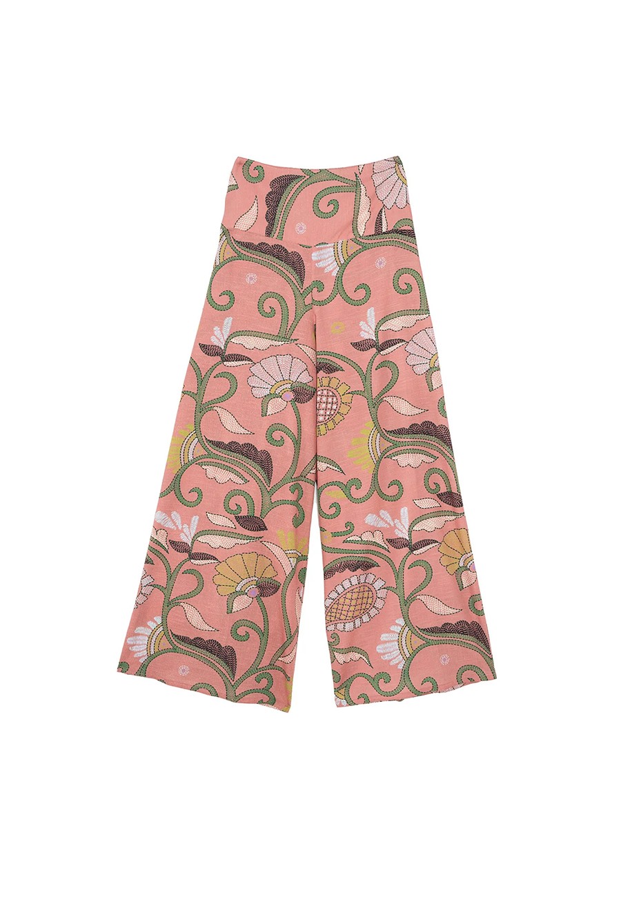 GIANT KANTHA DUSK PALAZZO...