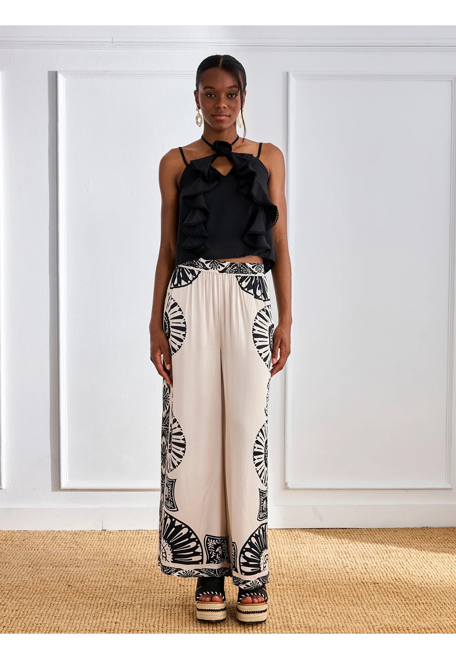 PANTALON VISCOSA ESTAMPADO...