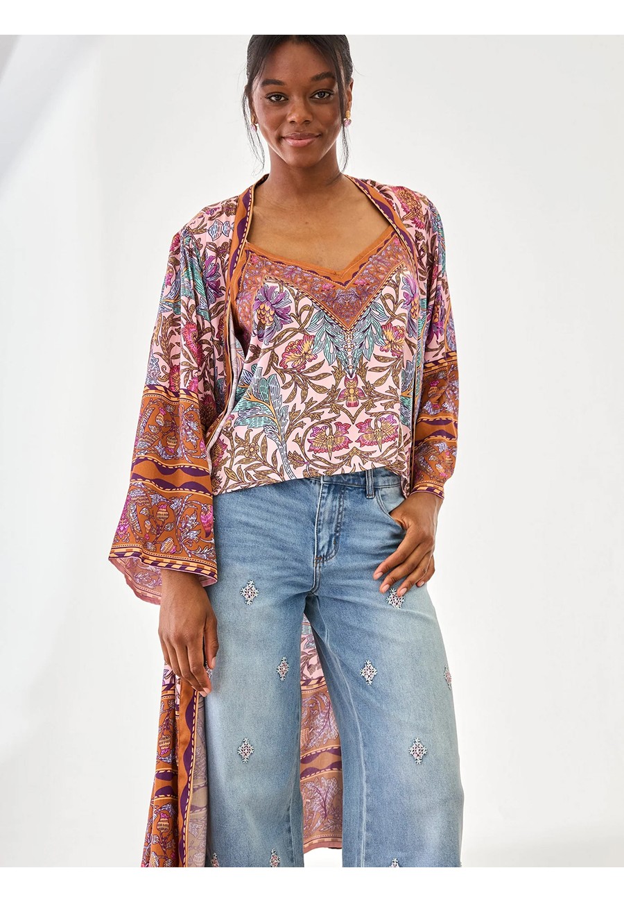 KIMONO VISCOSA ESTAMPADO...