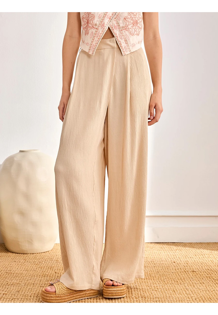 PANTALON TENCEL CORTE ANCHO