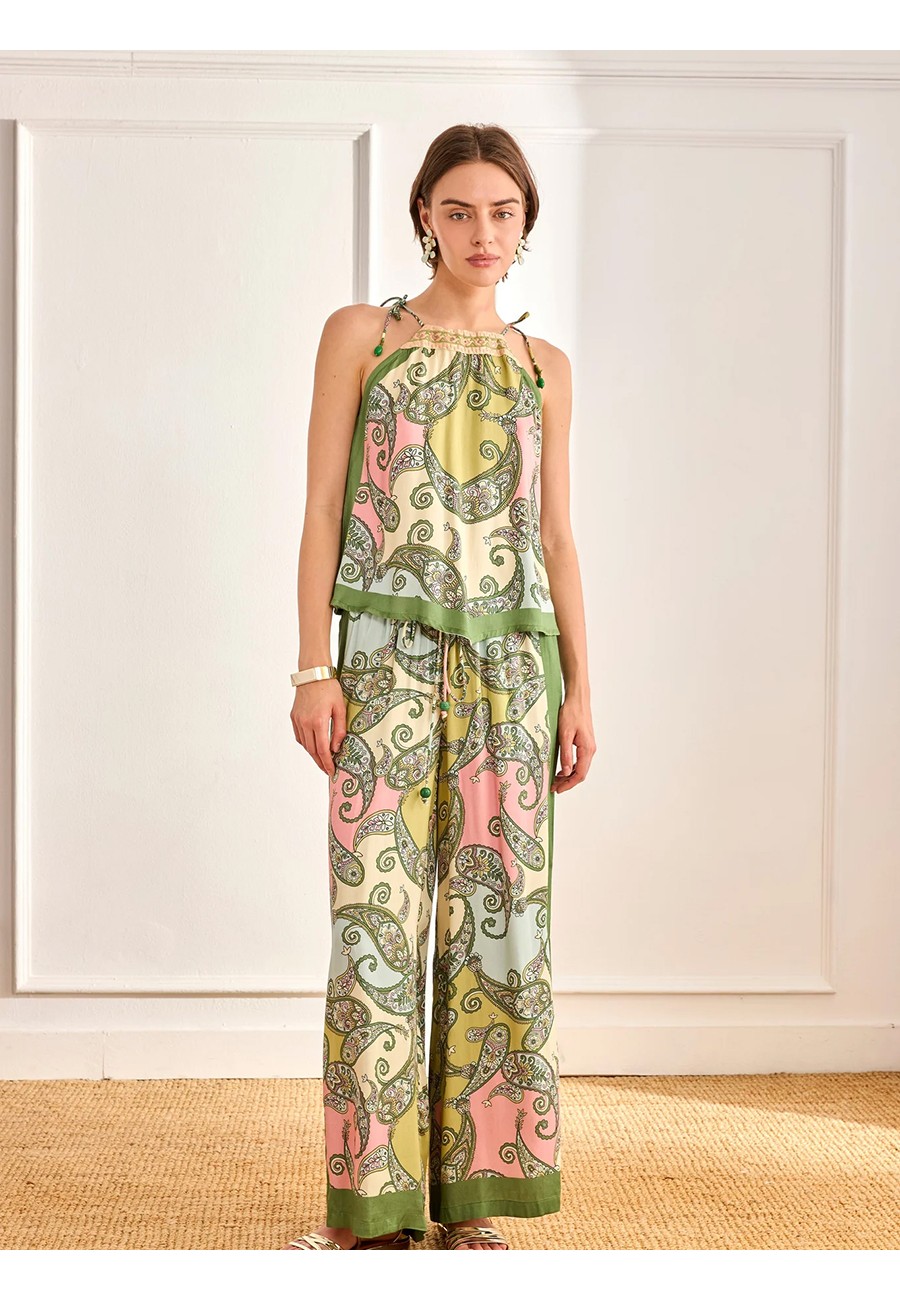 PANTALON VISCOSA ESTAMPADO...