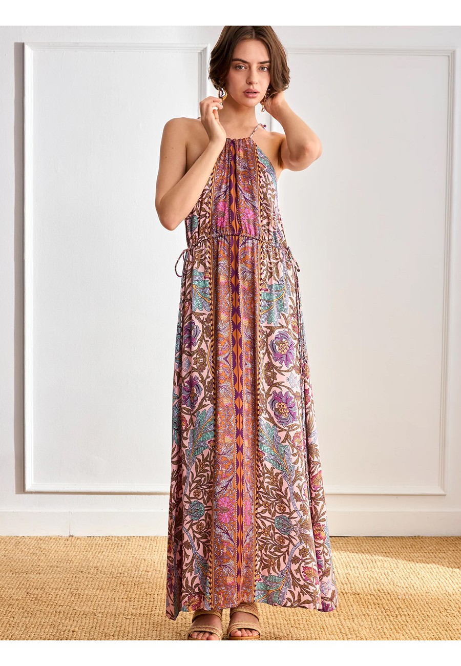 VESTIDO LARGO VISCOSA...