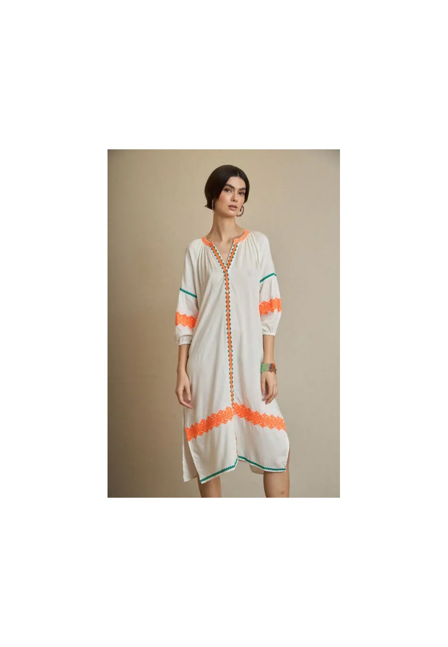 KURTA BORDADO ETNICO