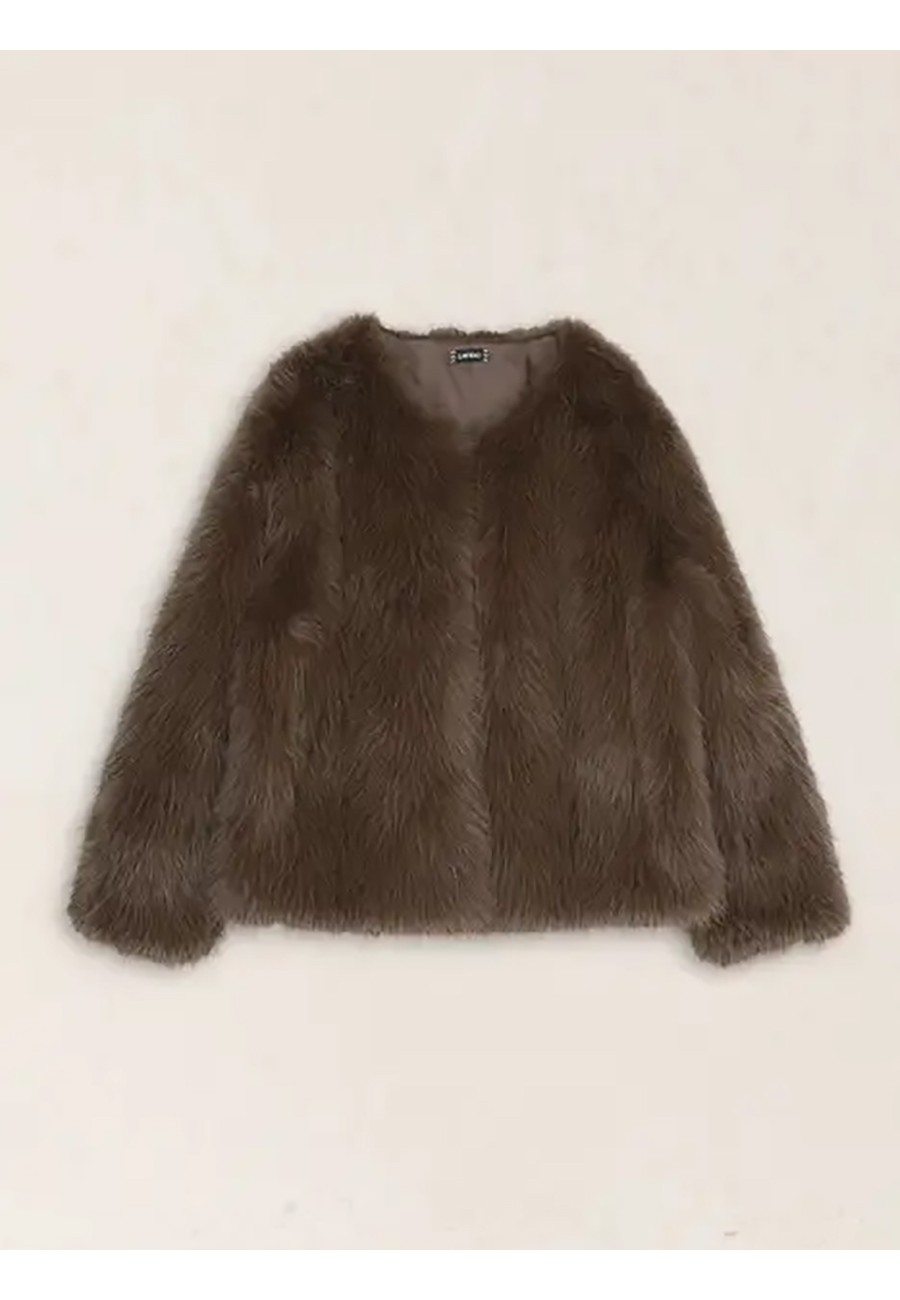 CHAQUETA MAXI PELO