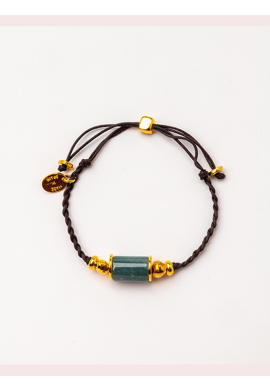 PULSERA TRENZADA A MANO CON...