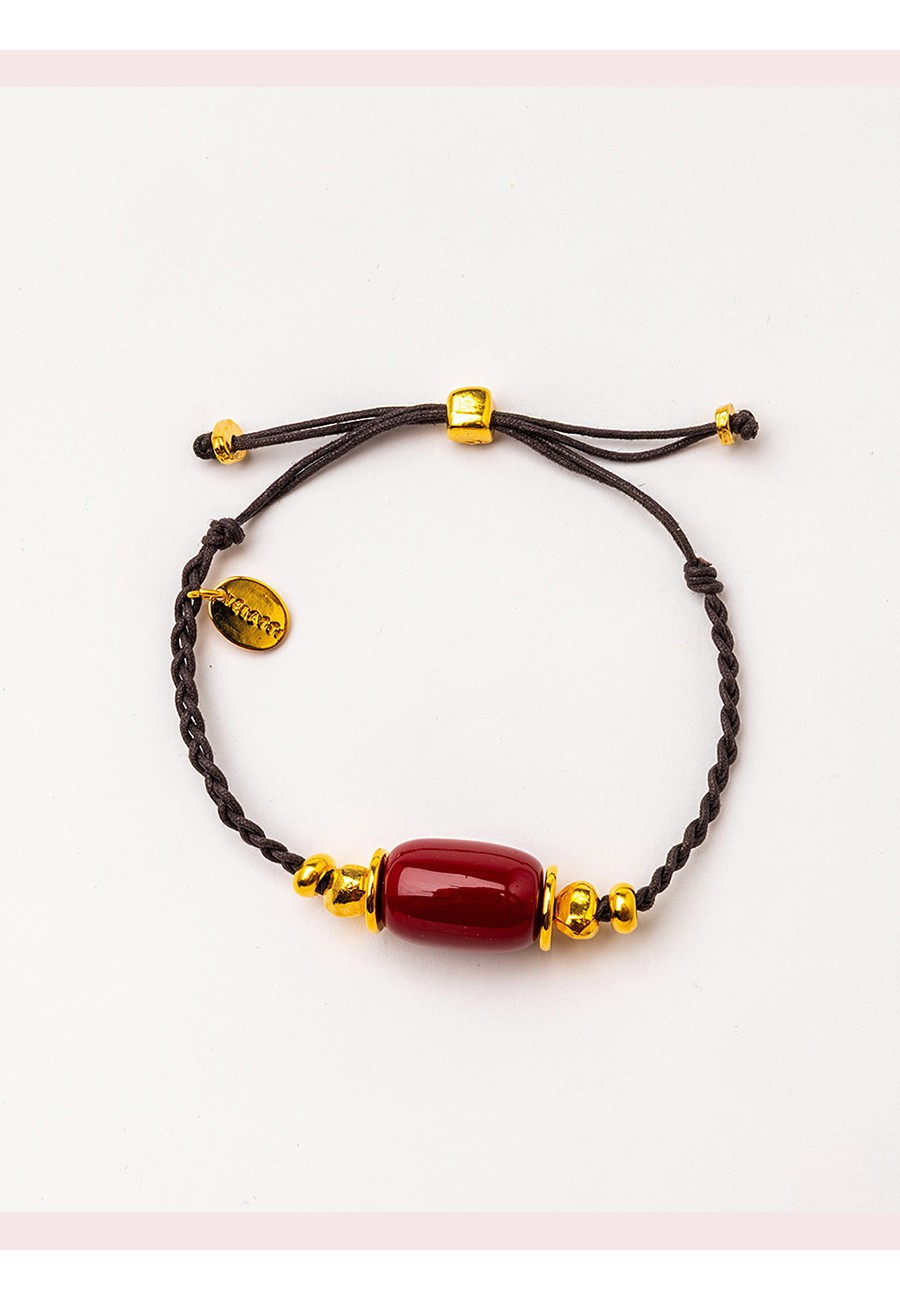 PULSERA TRENZADA A MANO CON...