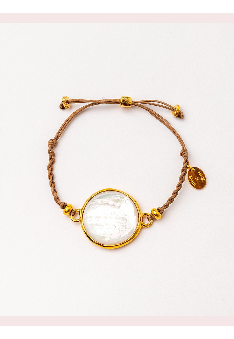 PULSERA TRENZADA A MANO CON...