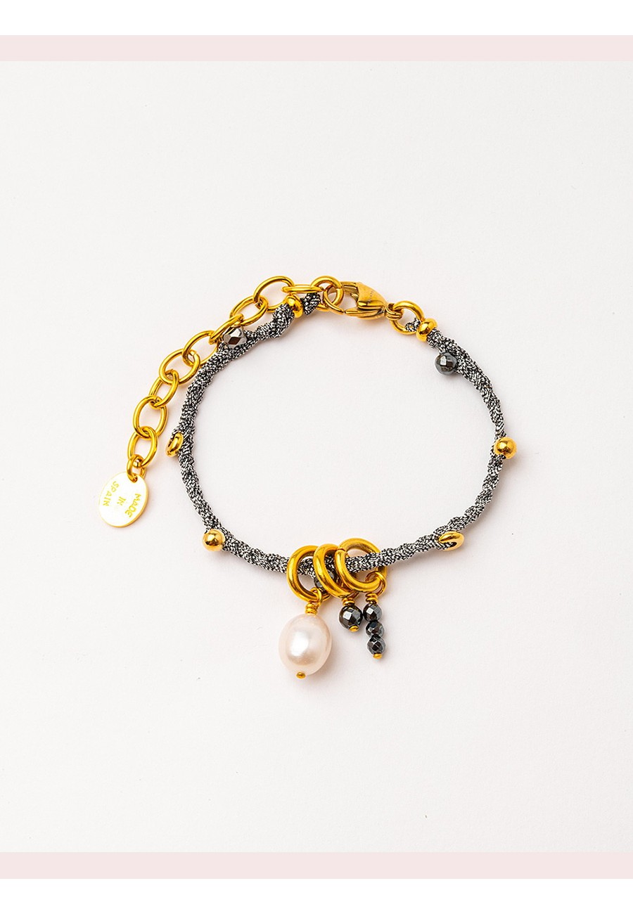 PULSERA TRENZADA A MANO CON...