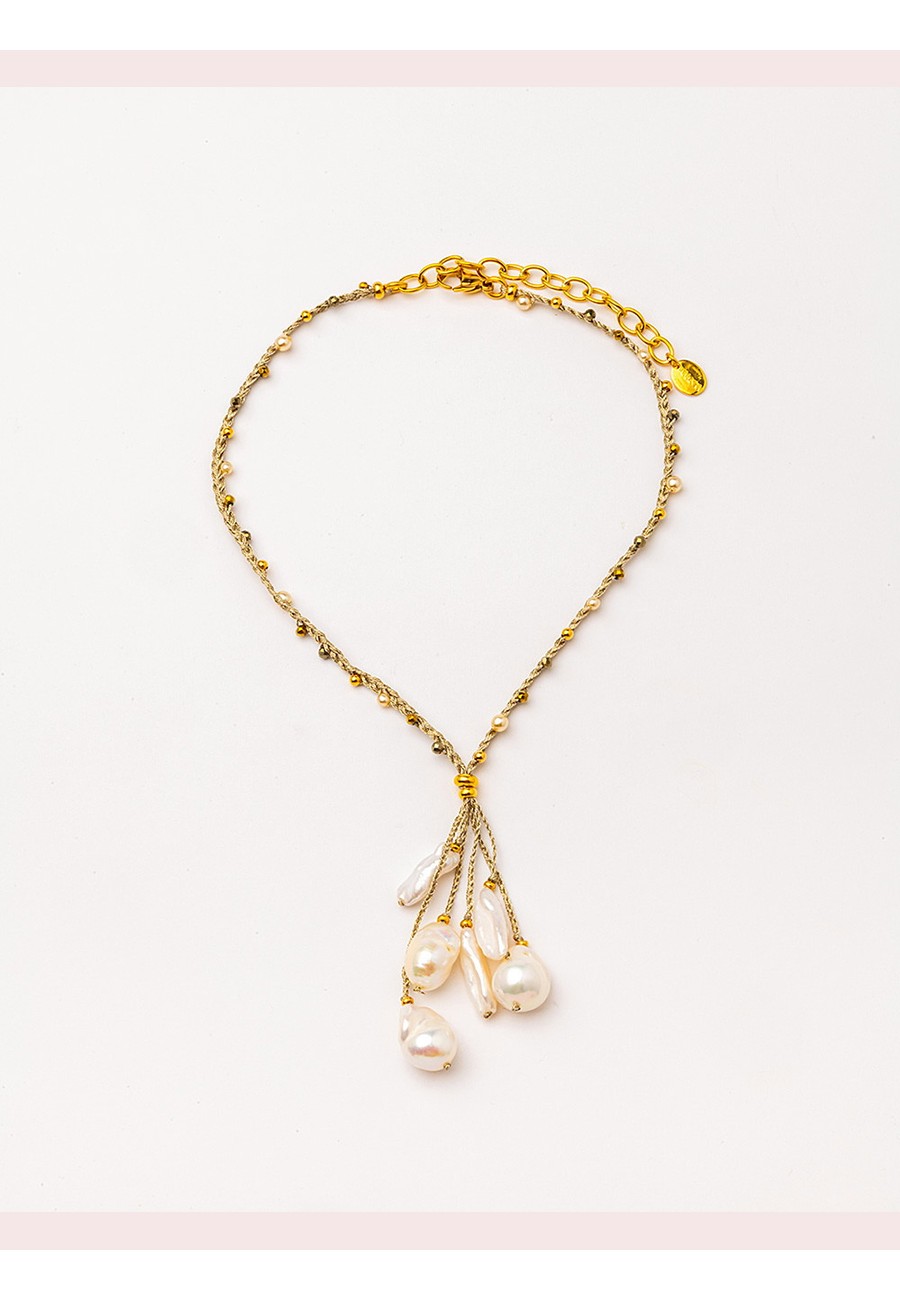 COLLAR CORTO TRENZADO A...