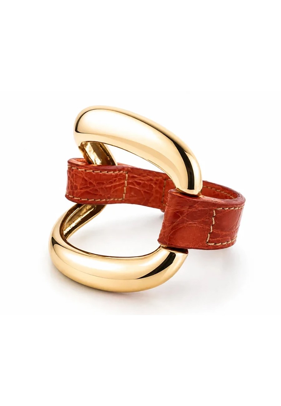 BRACCIALE ALLIGATOR FOLIAGE
